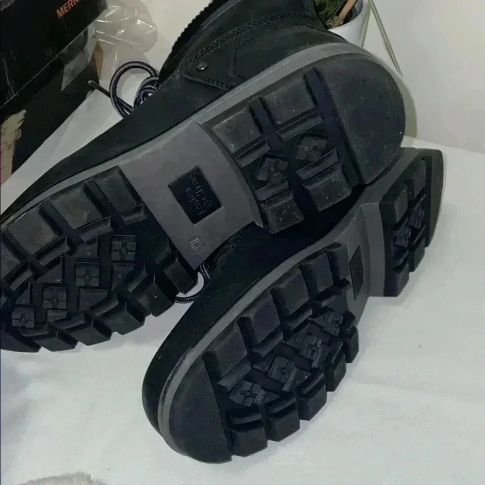 Combat Boots-Black 8.5 - Picture 7 of 8